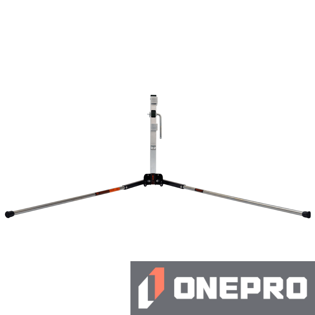 Econo Tripod Stand w/ Universal Bracket for Roll-Up Signs