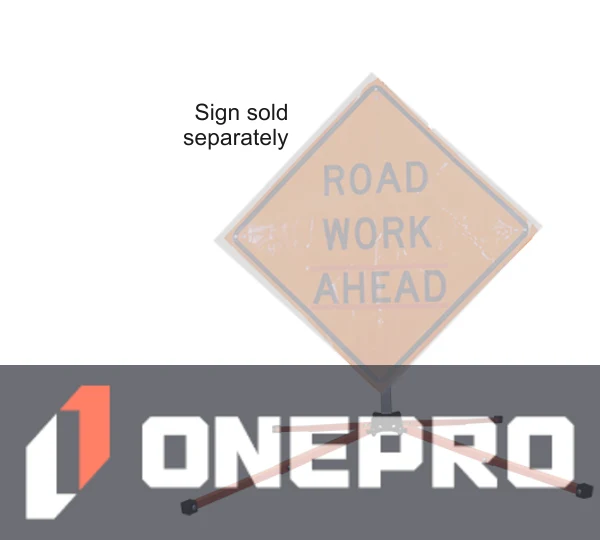 Springless Sign Stand w/ Universal Bracket