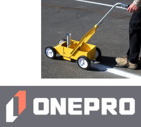 Lightweight, Heavy-Duty Aerosol Striping Paint, Pavement/Concrete Applicator