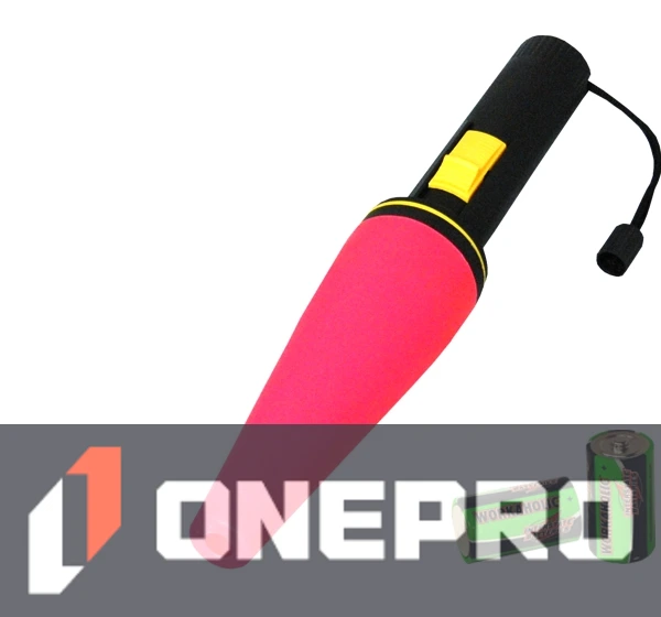 Economy Wand Kit, Contains one 7\" D-Cell Flashlight w/7\" Red Safety Cone and two D-Cell Batteries