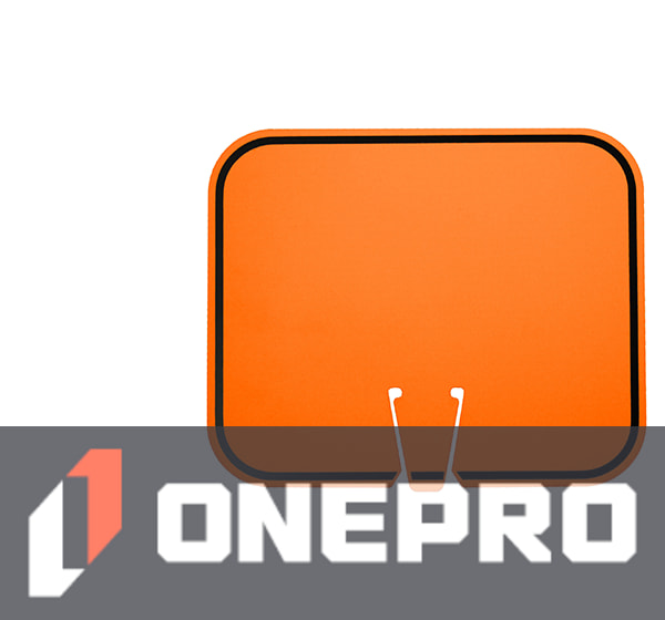 Horizontal, Reflective, Clip-On-Sign