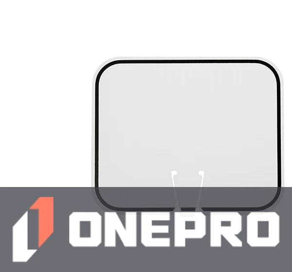 Horizontal, Non-Reflective, Clip-On-Sign