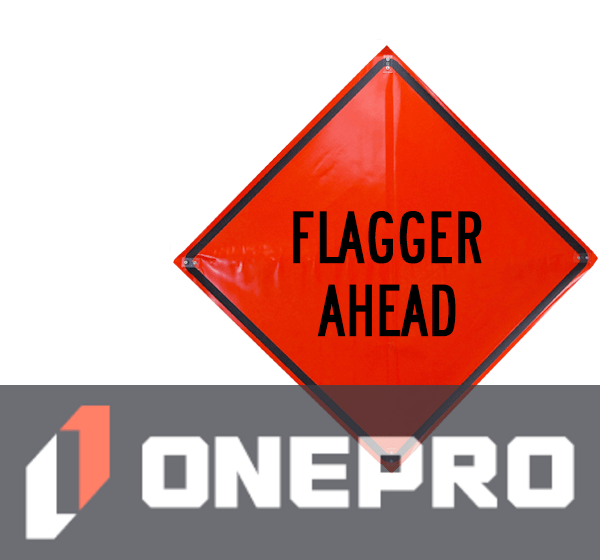 48\" Heavy Duty, Non-Reflective Roll-Up Sign