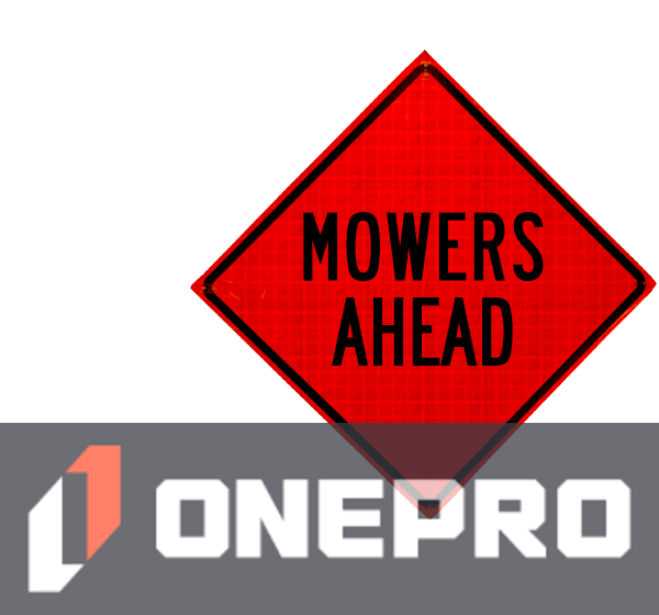 48\" Heavy Duty, Reflective Roll-Up Sign