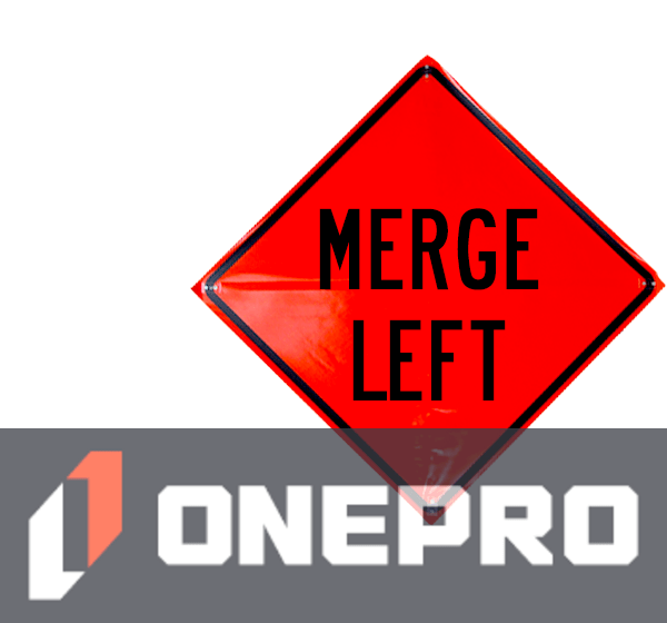 48\" Heavy Duty, Non-Reflective Roll-Up Sign