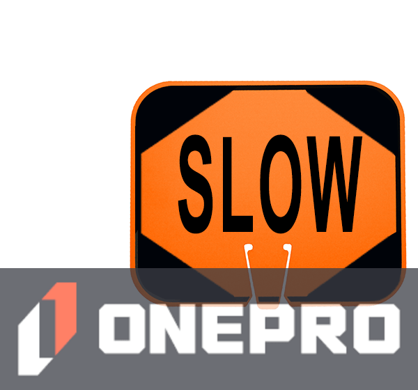 Horizontal, Reflective, Clip-On-Sign