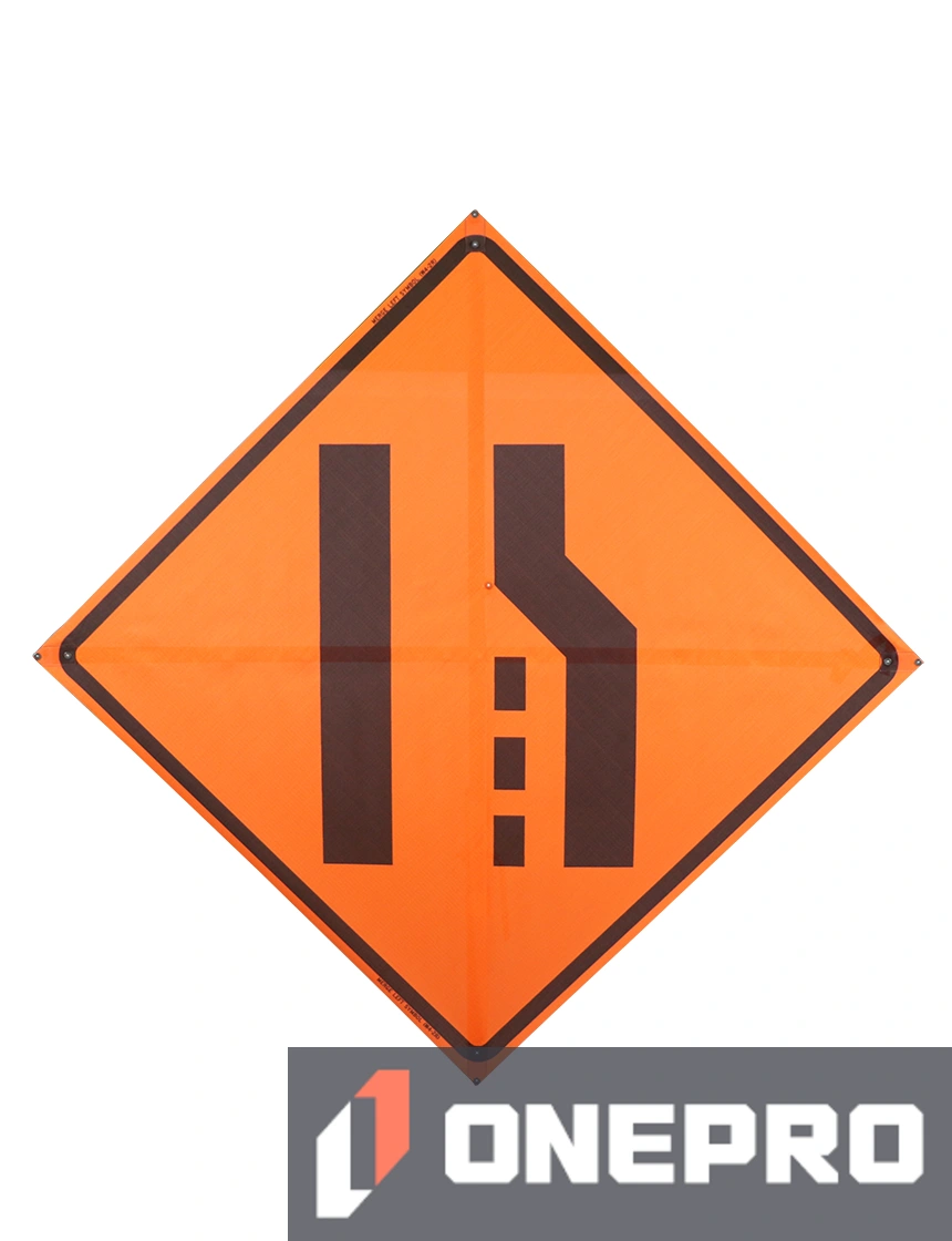 Right Lane Ending Symbol - 48