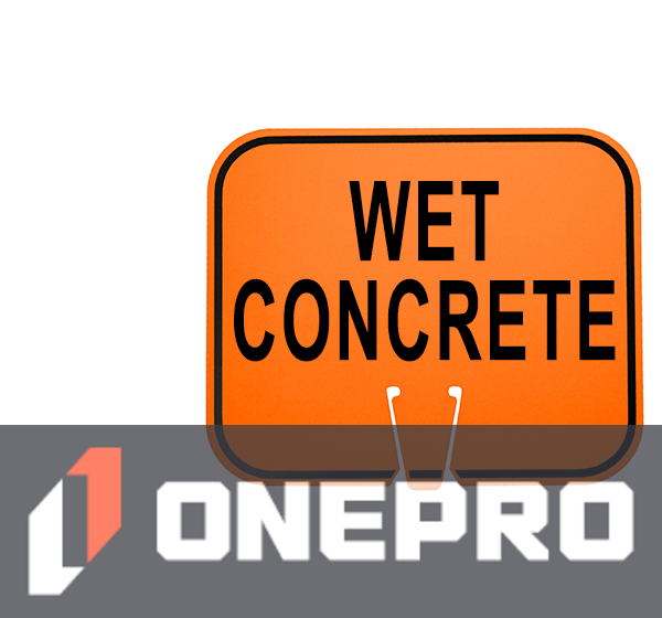 Horizontal, Reflective, Clip-On-Sign