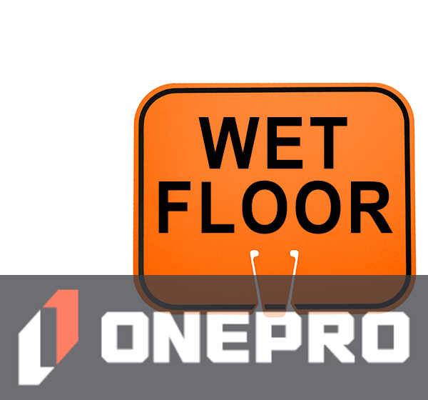 Horizontal, Reflective, Clip-On-Sign