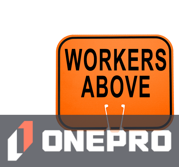 Horizontal, Reflective, Clip-On-Sign