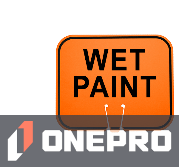 Horizontal, Reflective, Clip-On-Sign