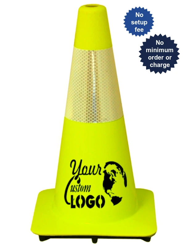 18\" Lime Traffic Cones
