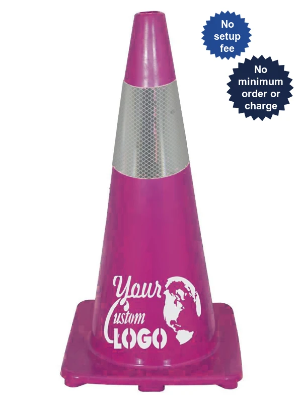 Purple 28\" Economy Traffic Cones