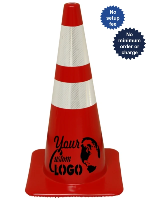 28\" Red Traffic Cones