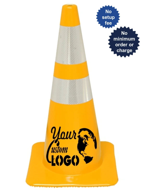 28\" Yellow Traffic Cones