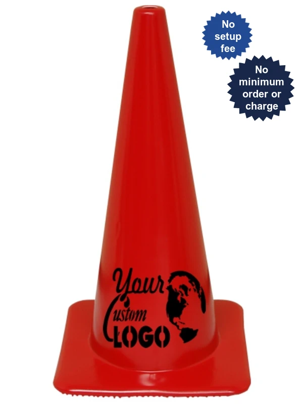 28\" Red Traffic Cones