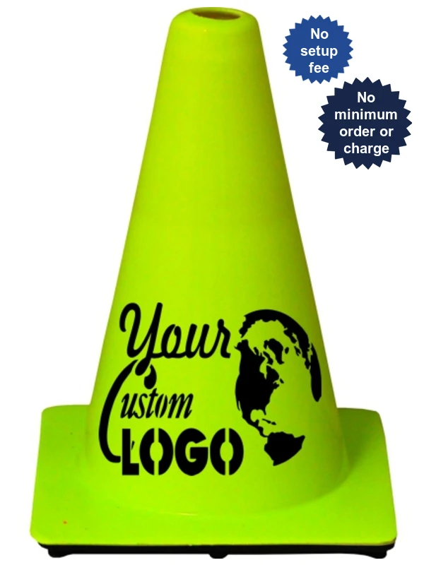 12\" Lime Traffic Cones