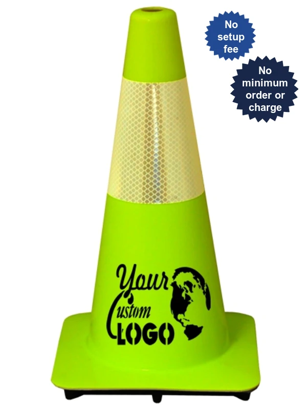 18\" Lime Traffic Cones
