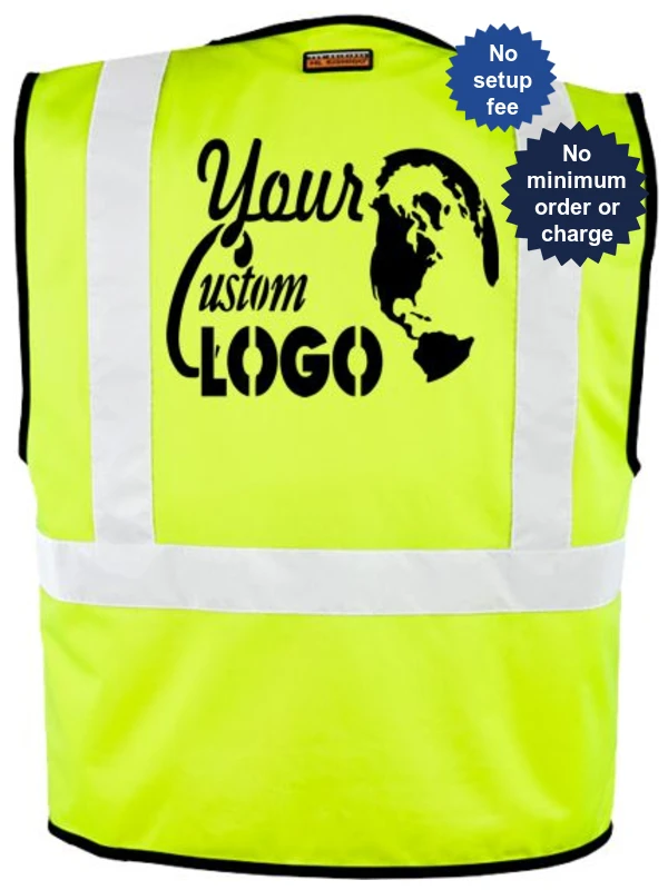 Lime Solid Adjustable Vest No Pocket