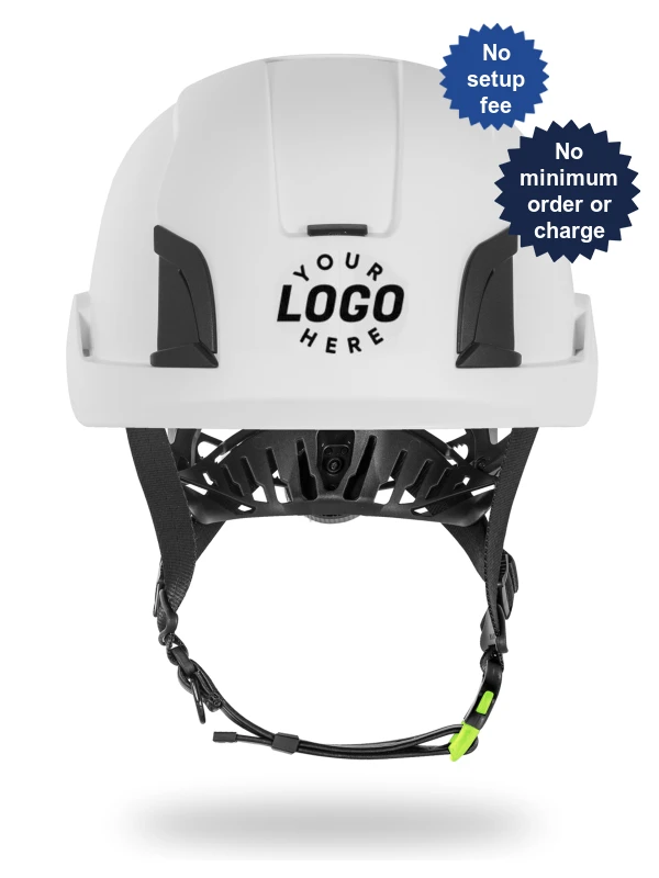 White Kask Zenith X2 Helmet with Custom Helmet Logo 