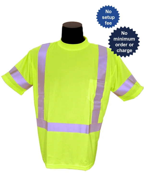 Lime Microfiber Class 3 T-Shirt