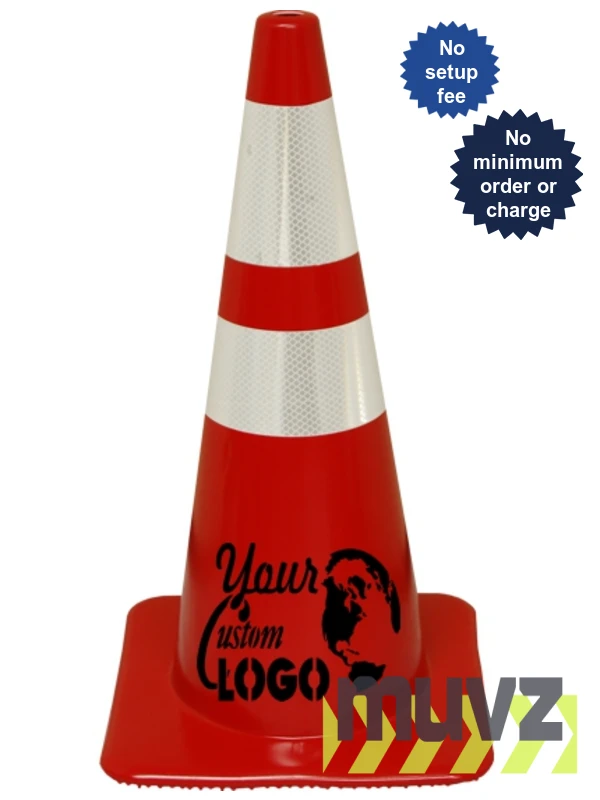 28\" Red Traffic Cones