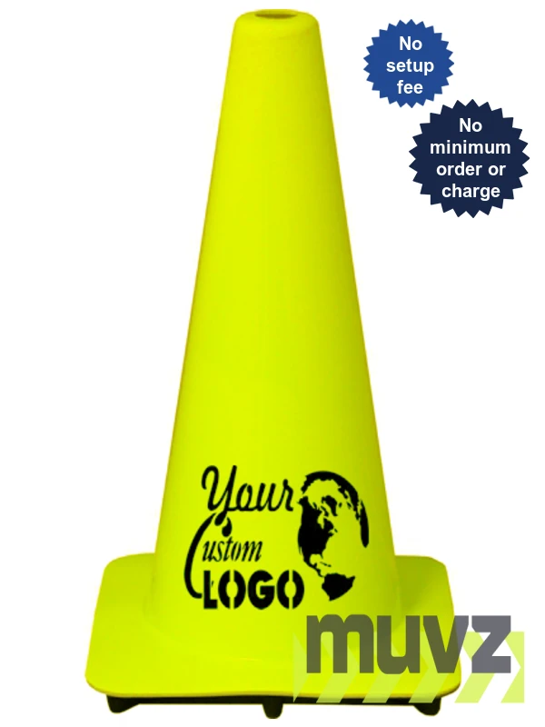 18\" Lime Traffic Cones