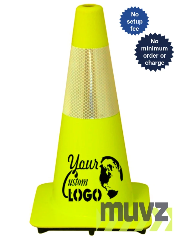 18\" Lime Traffic Cones