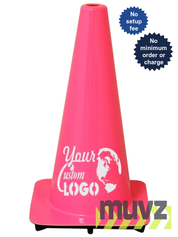 18\" Pink Traffic Cones