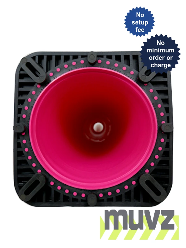 28\" Pink Traffic Cones