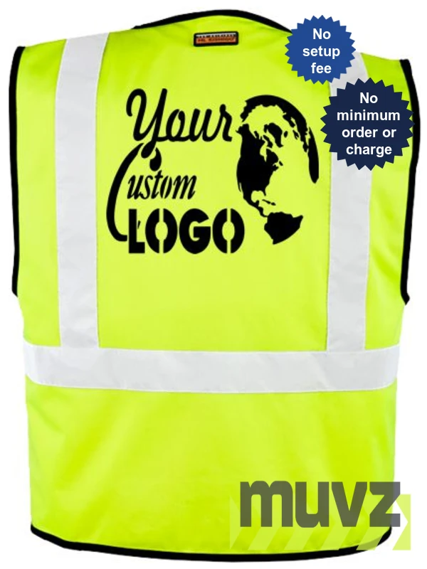 Lime Solid Adjustable Vest No Pocket