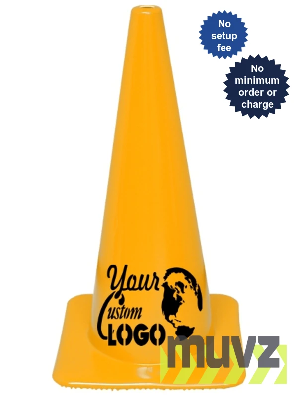 28\" Yellow Traffic Cones