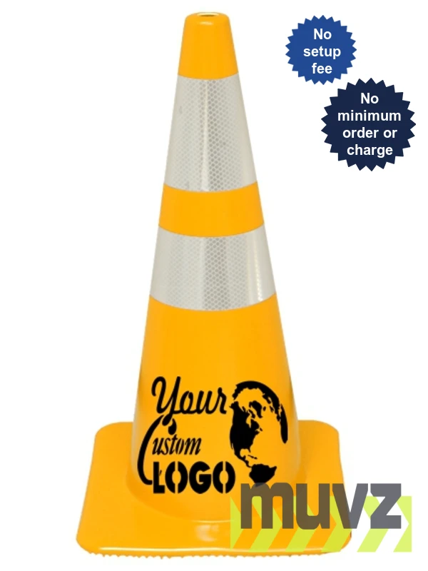 28\" Yellow Traffic Cones