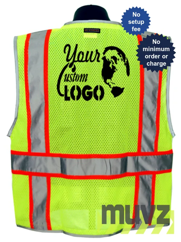 LIME Brilliant Series Heavy Duty Mesh Vest