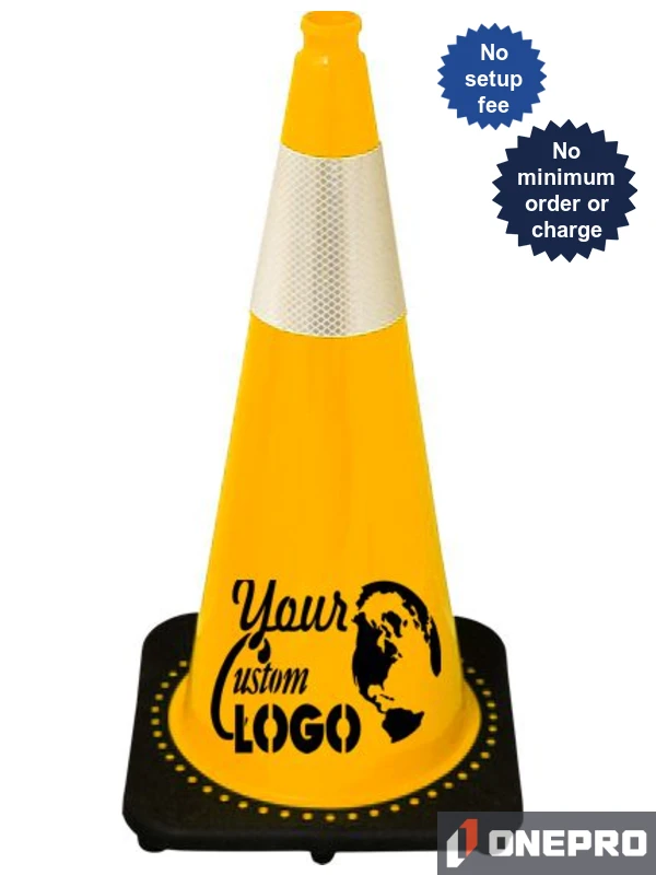 28\" Yellow Traffic Cones