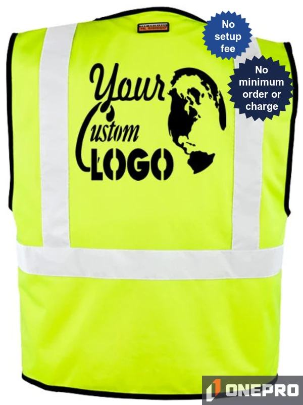 Lime Solid Adjustable Vest No Pocket