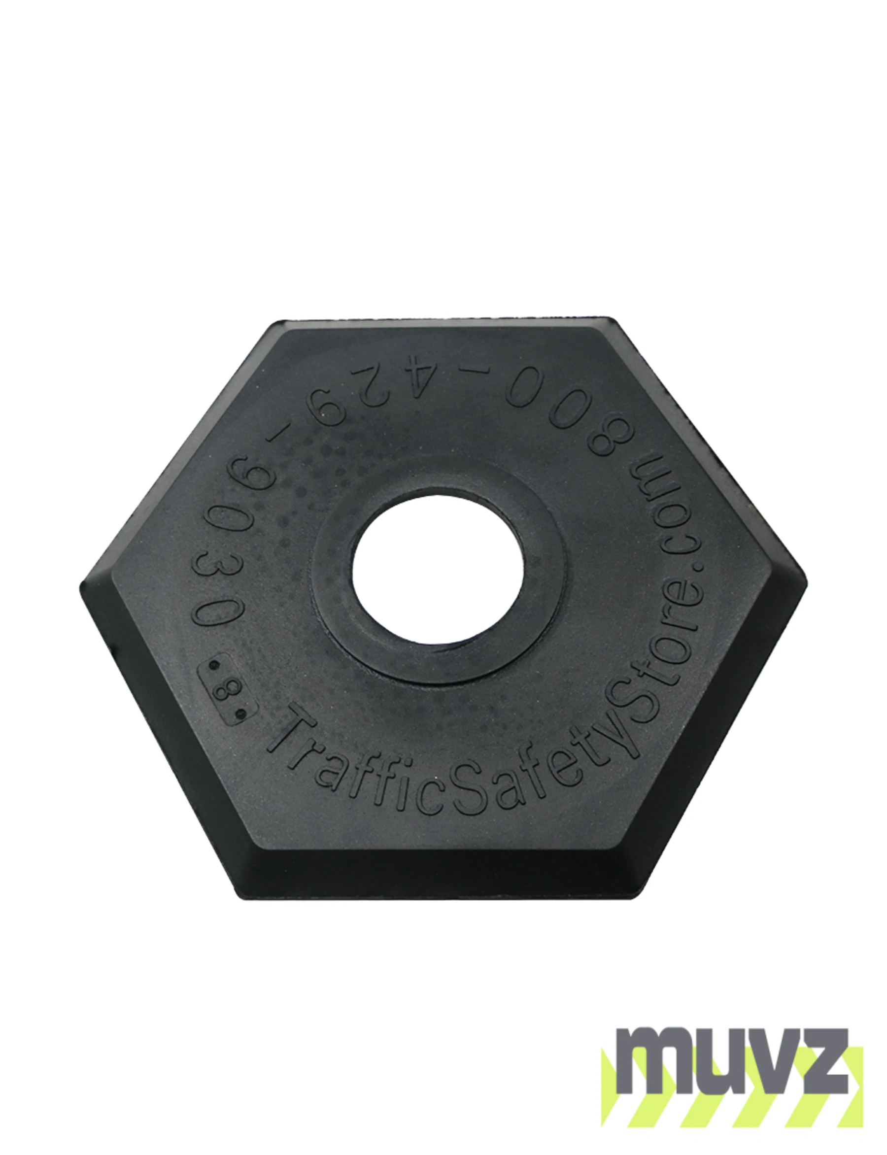 8 lb. Base for Delineator Tube (Base Only, No Tube)