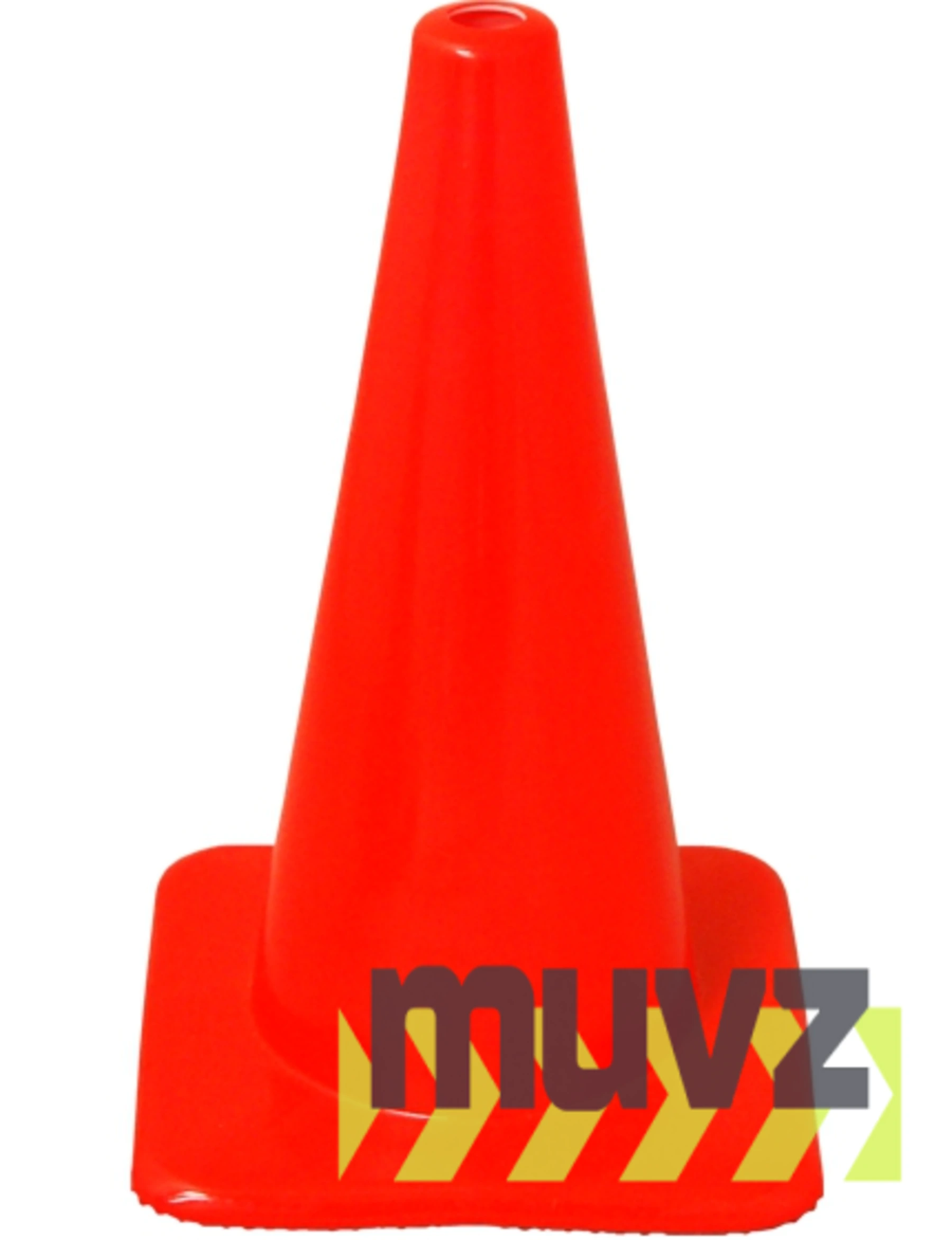 Orange 18\" Flow Molded Traffic Cone