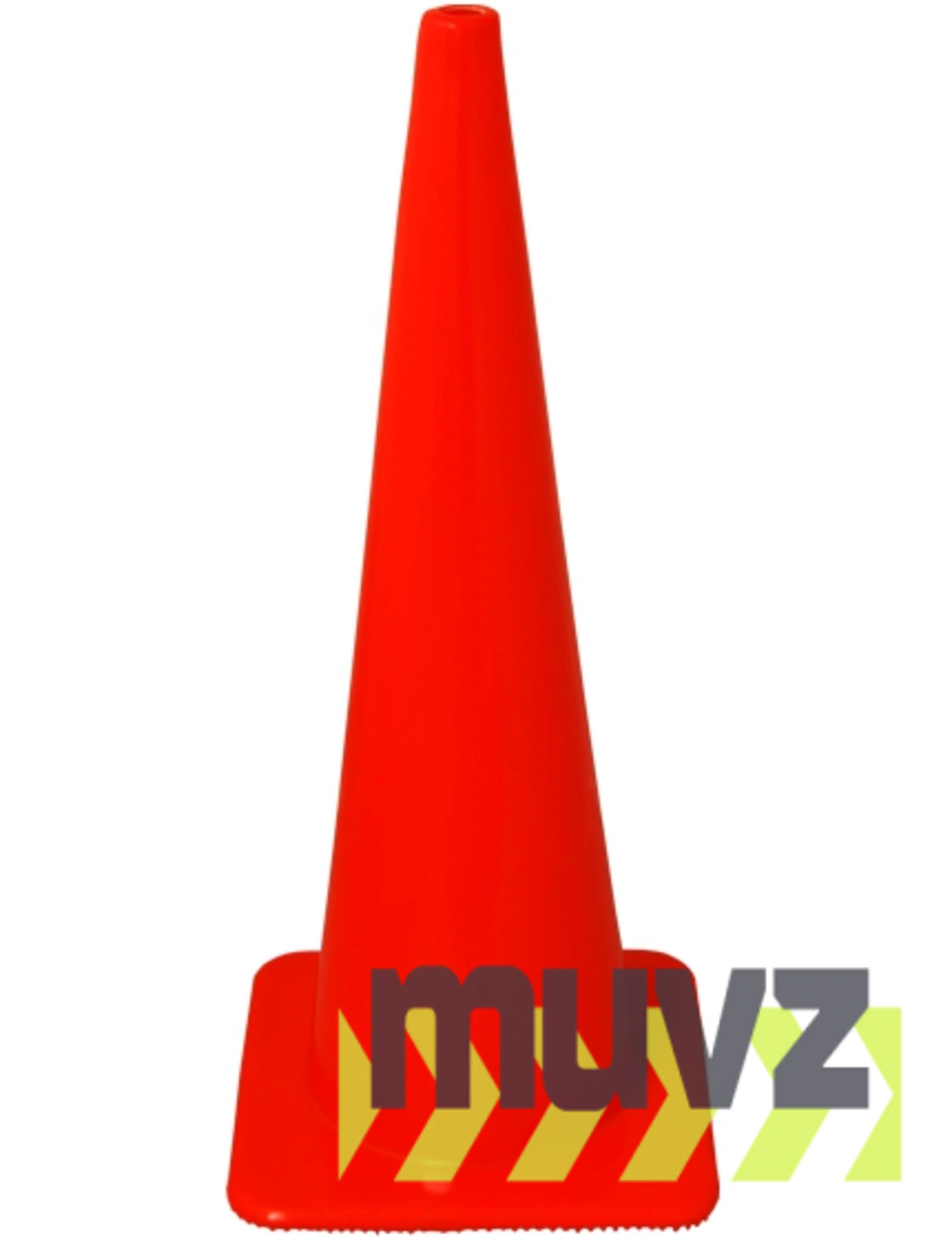 Orange, 36\", 10.0 Lb., Flow Molded Traffic Cone