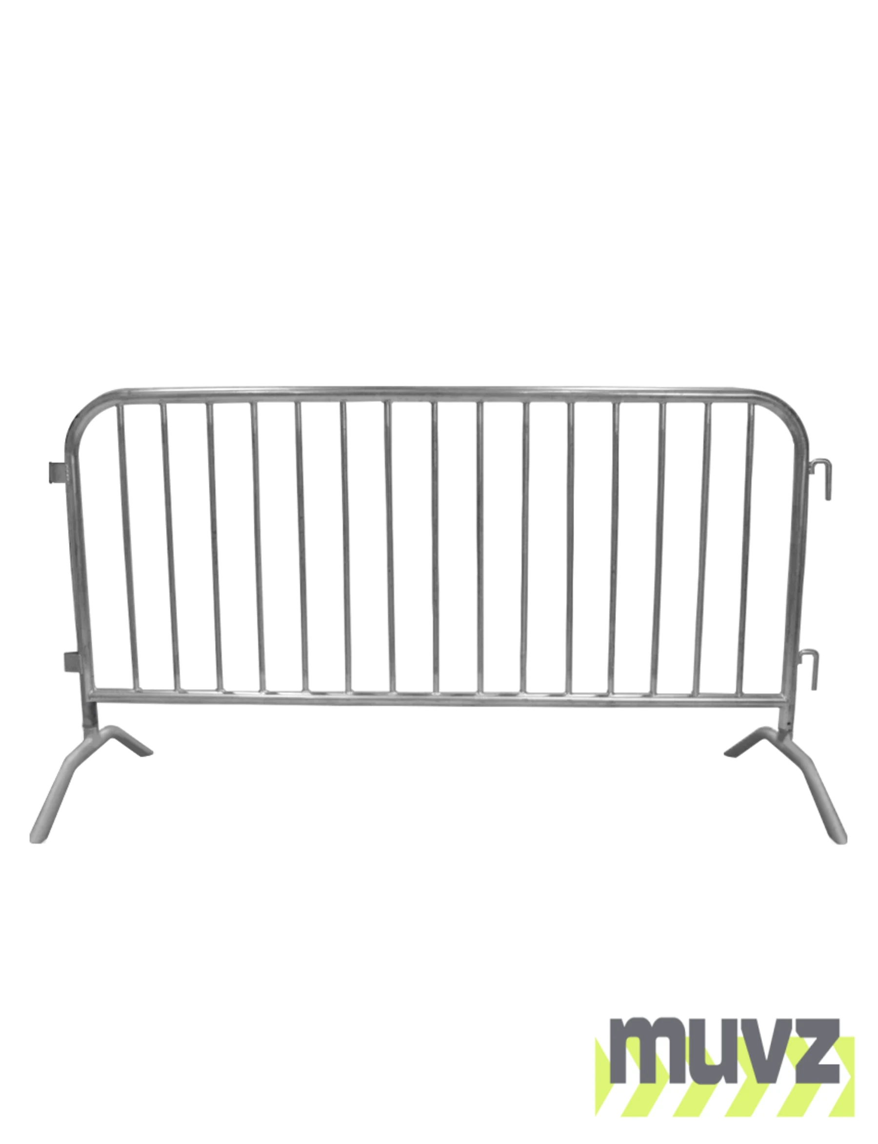 6 1/2\u0027 Steel Crowd Control Fence