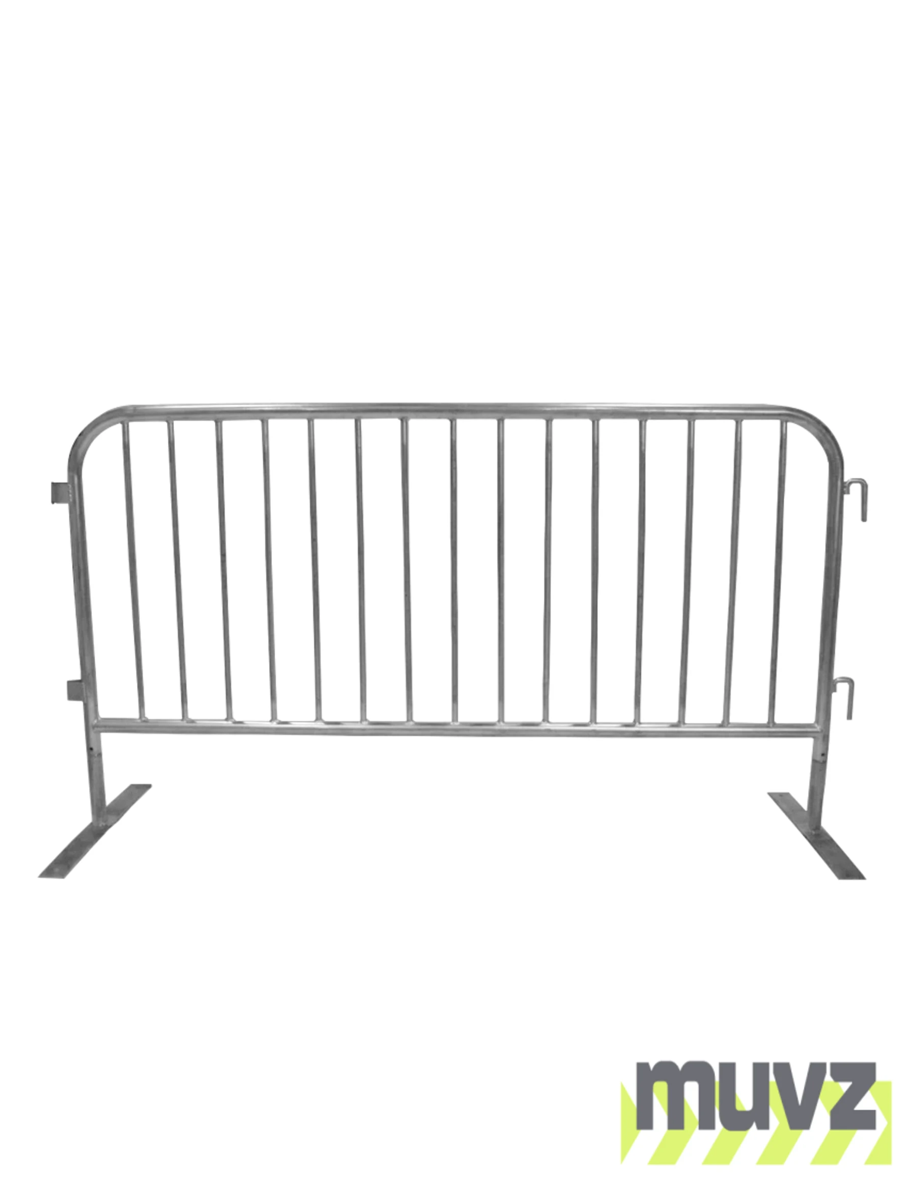 6 1/2\u0027 Steel Crowd Control Fence