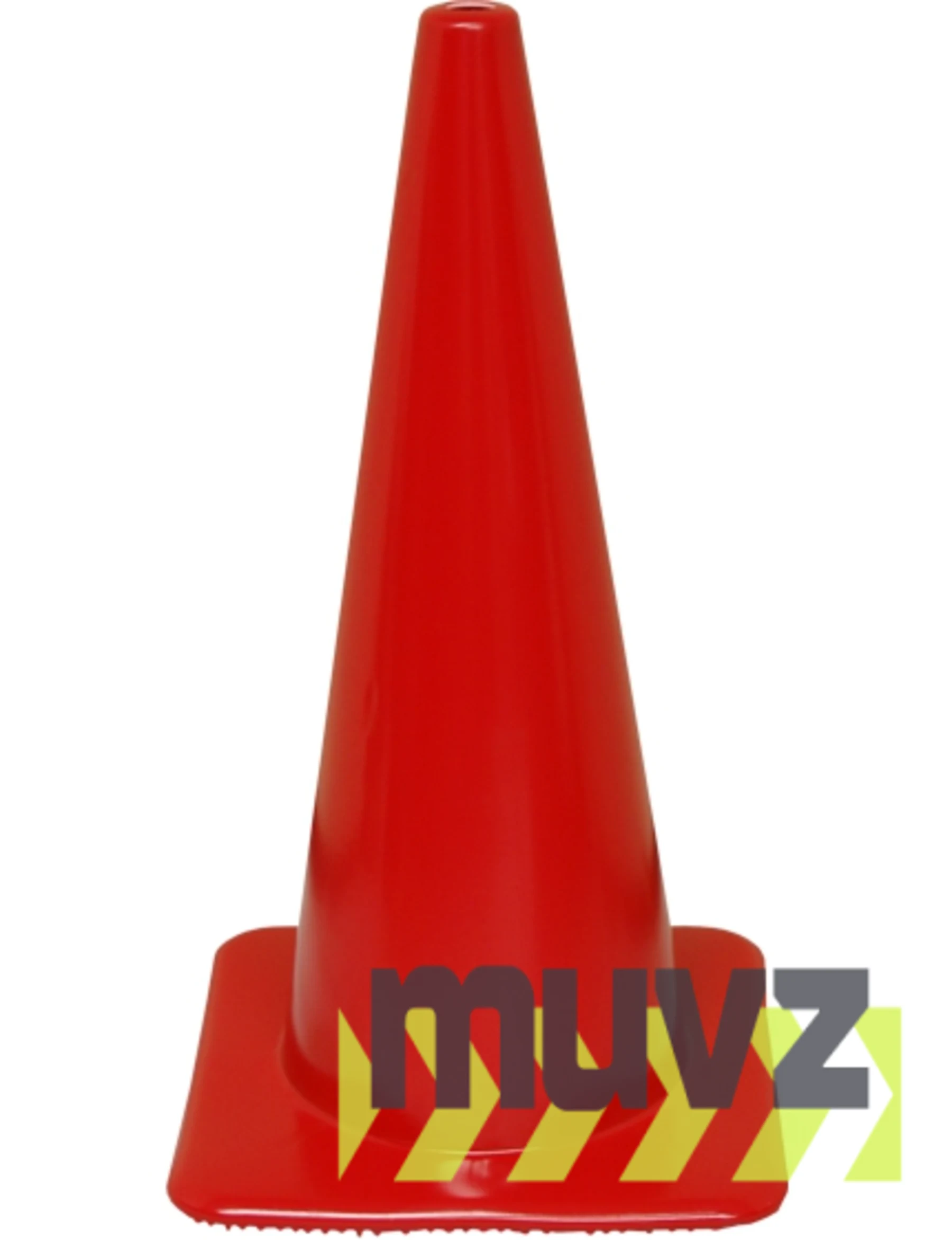 Red 28\" 7.0 Lb Flow Molded Traffic Cone