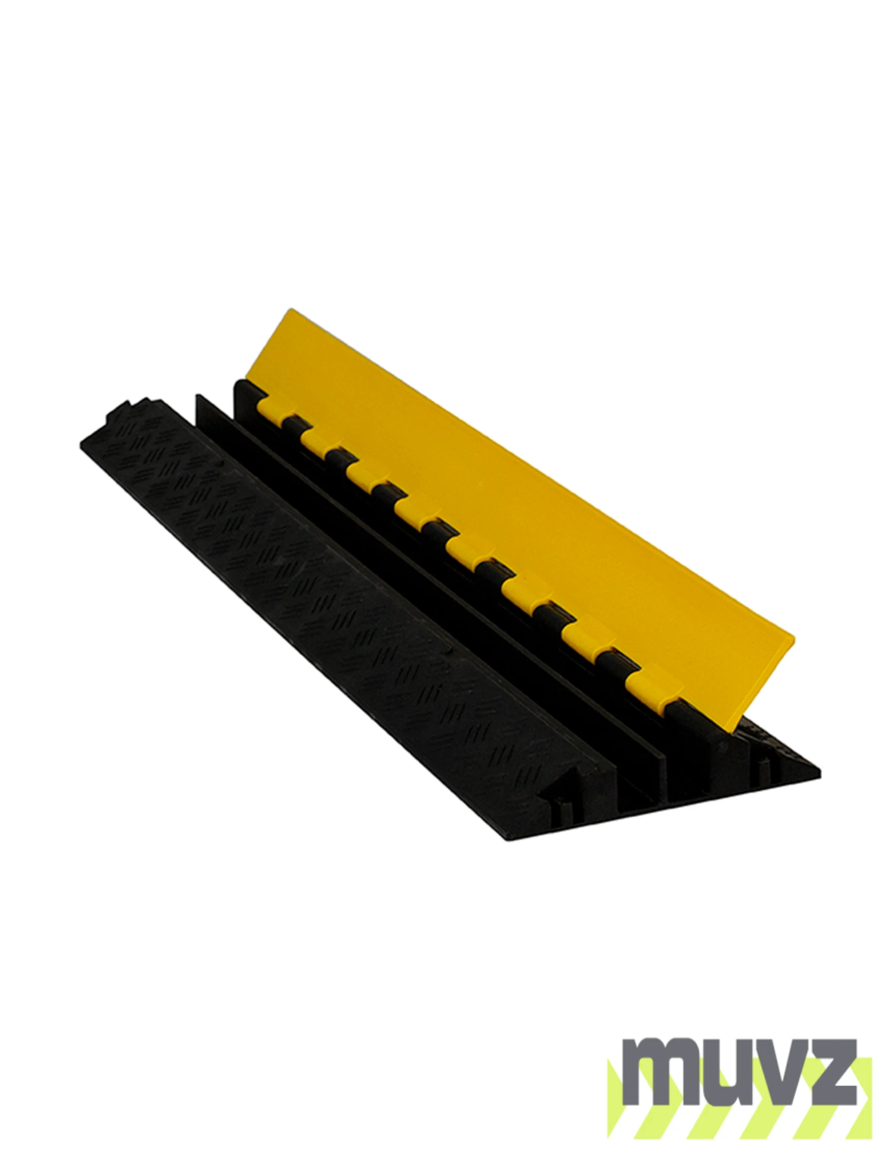 39 3/8\" x 10\", Interlocking, 2-Channel, Cable Protector