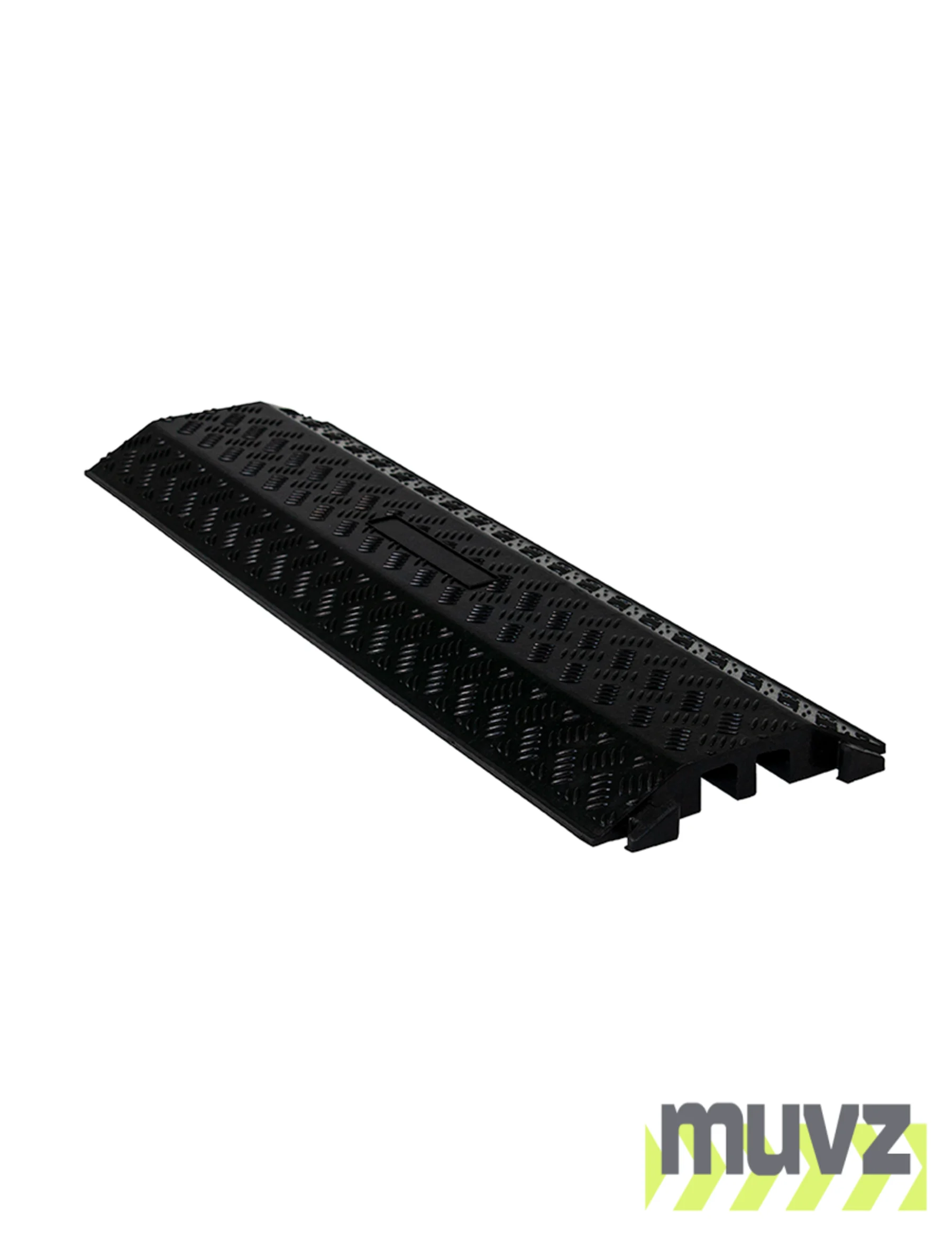 Armor Series, Rubber, 2-Channel, Drop Over Cable Protector