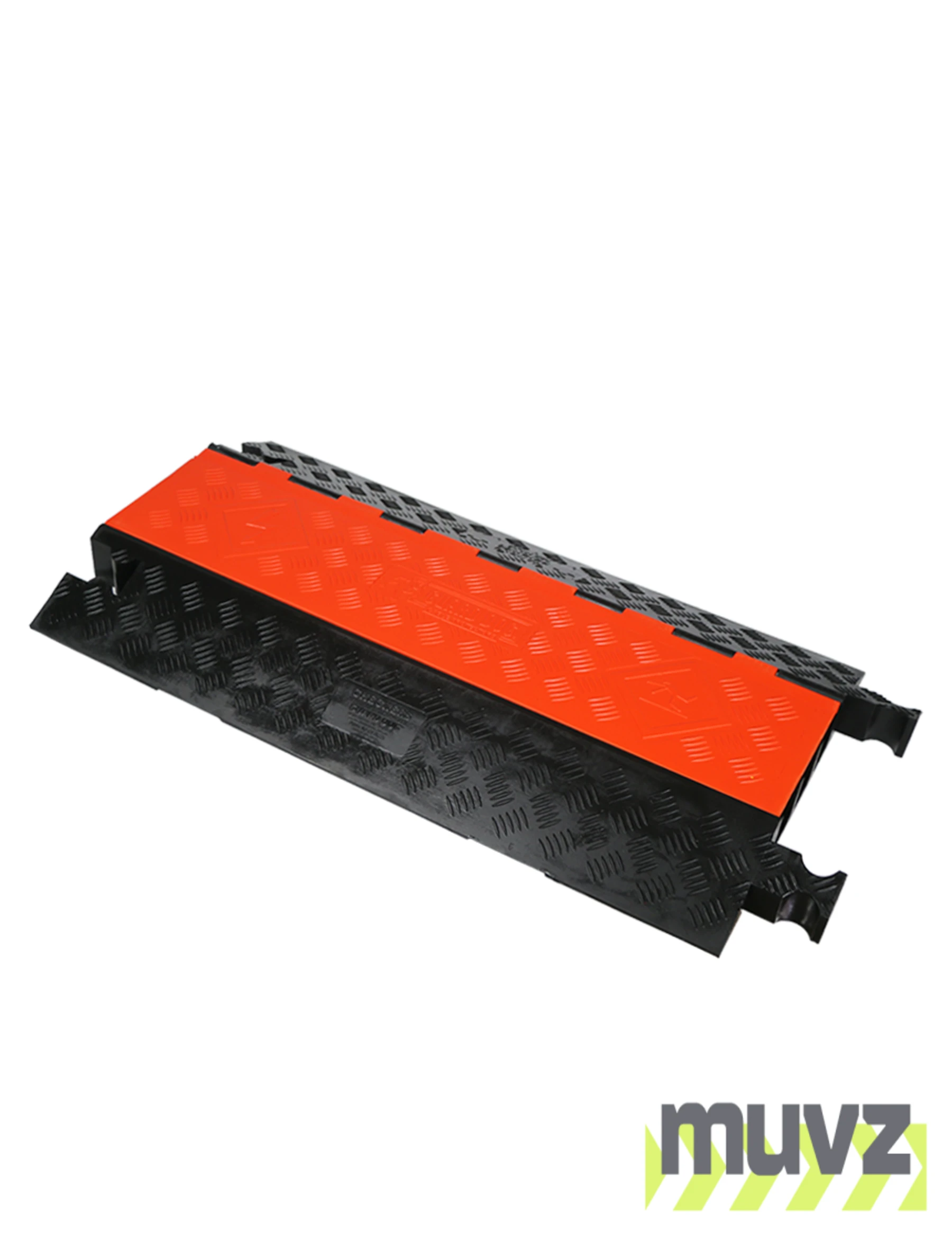 Guard Dog 36\" Orange\u0026 Black, Medium Duty, Three (3) Channel Cable Protector (up to 2.25\" OD Cables)