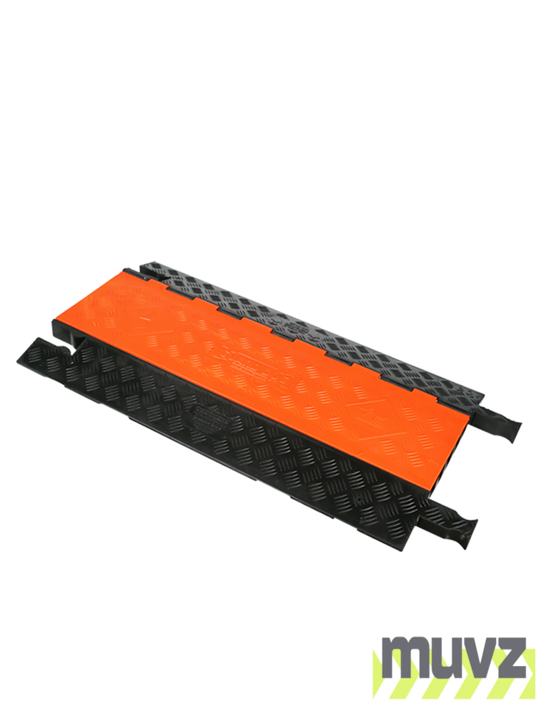 Guard Dog 36\" Orange\u0026 Black, Medium Duty, Five (5) Channel Cable Protector (up to 1.325\" OD Cables)