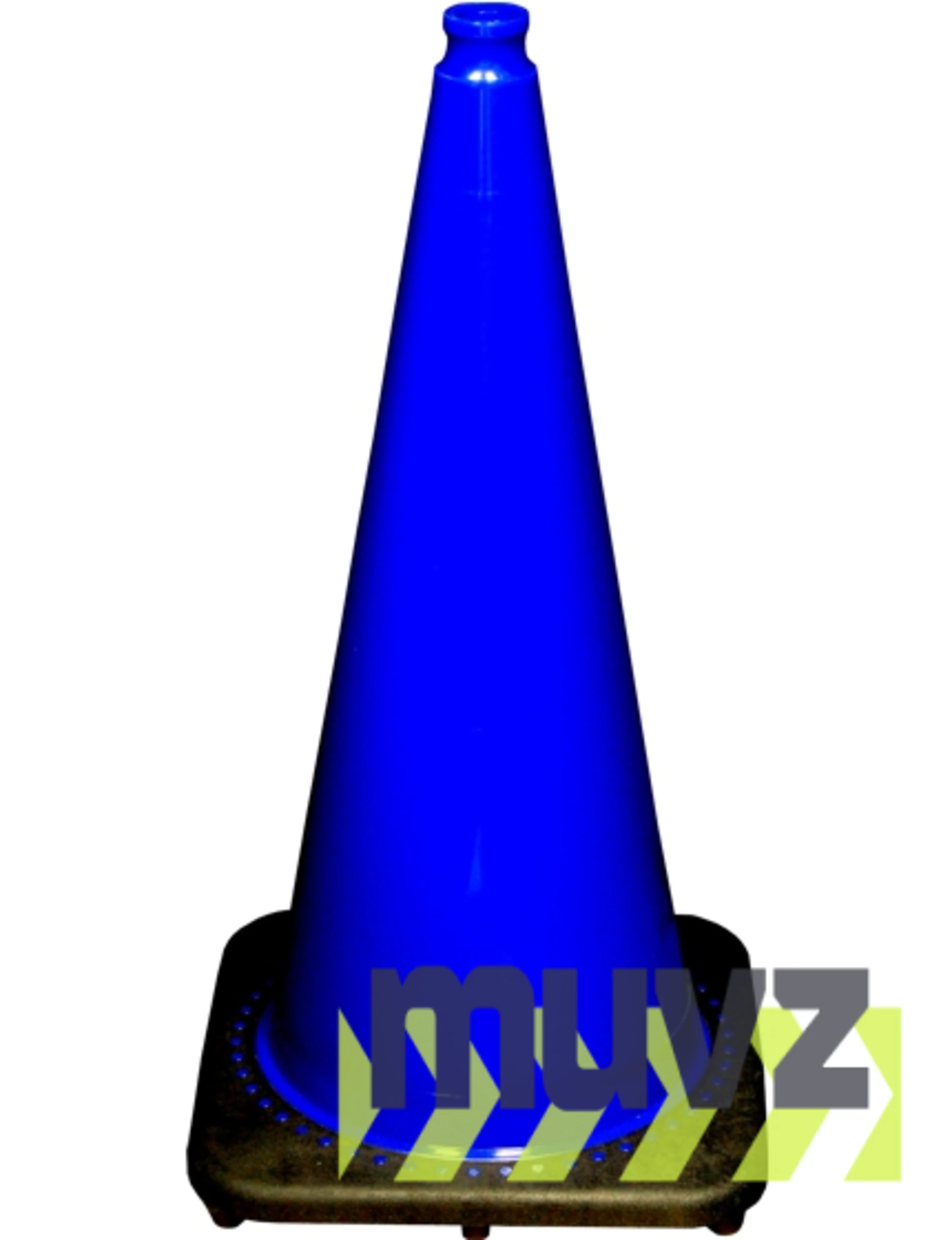 28\" Blue 7.0 lb. Traffic Cone