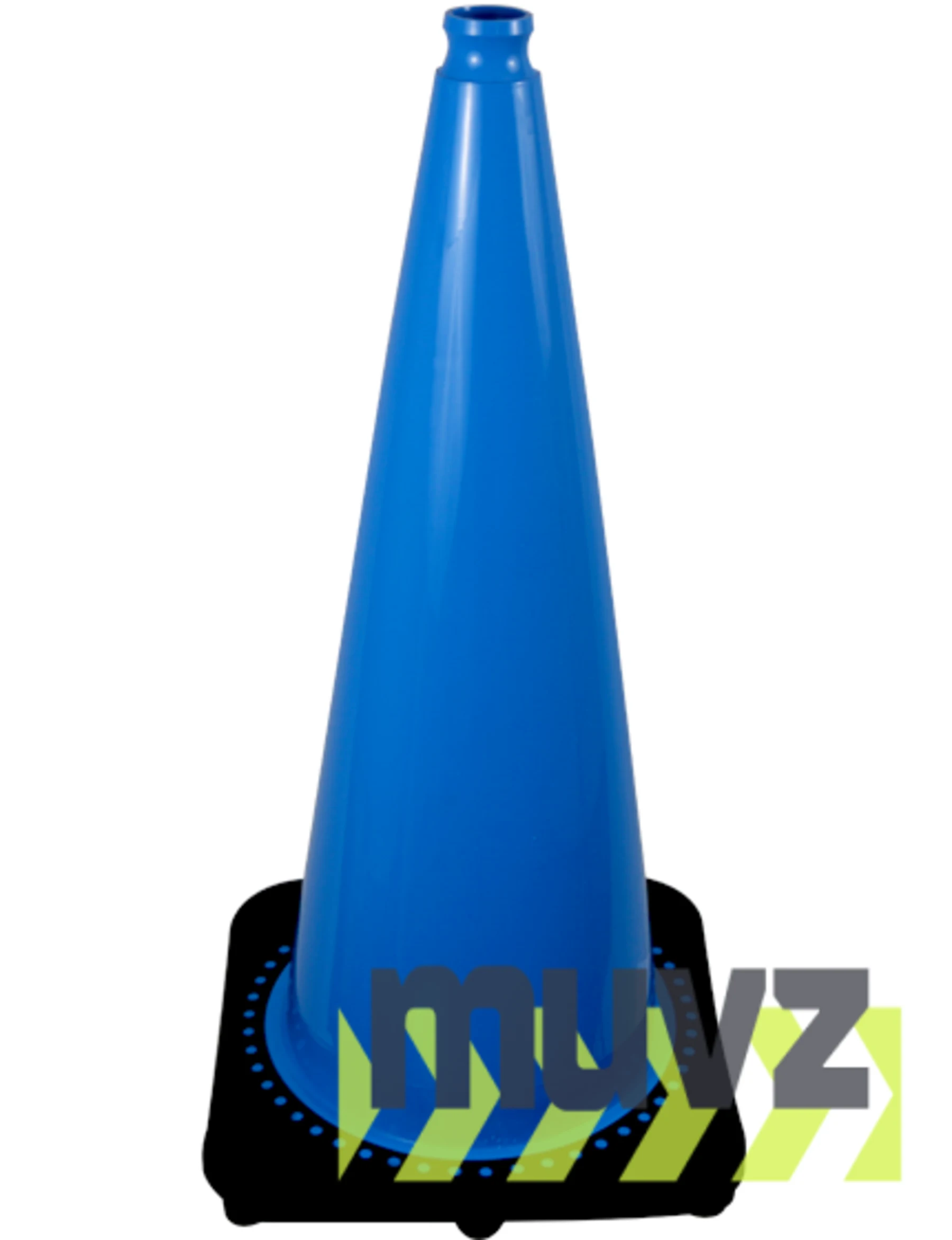 28\" Light Blue 7.0 lb. Traffic Cone