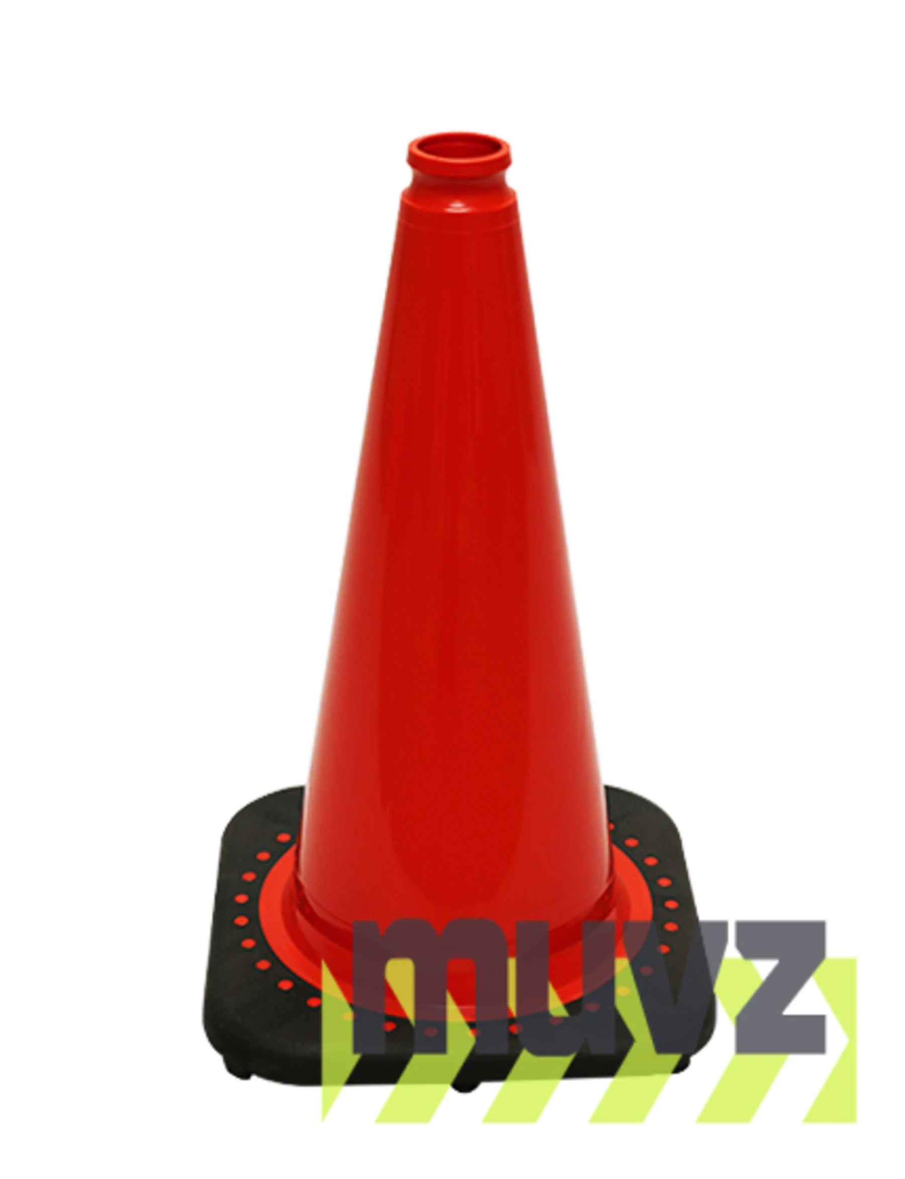 Red 18\" Black Base Cone