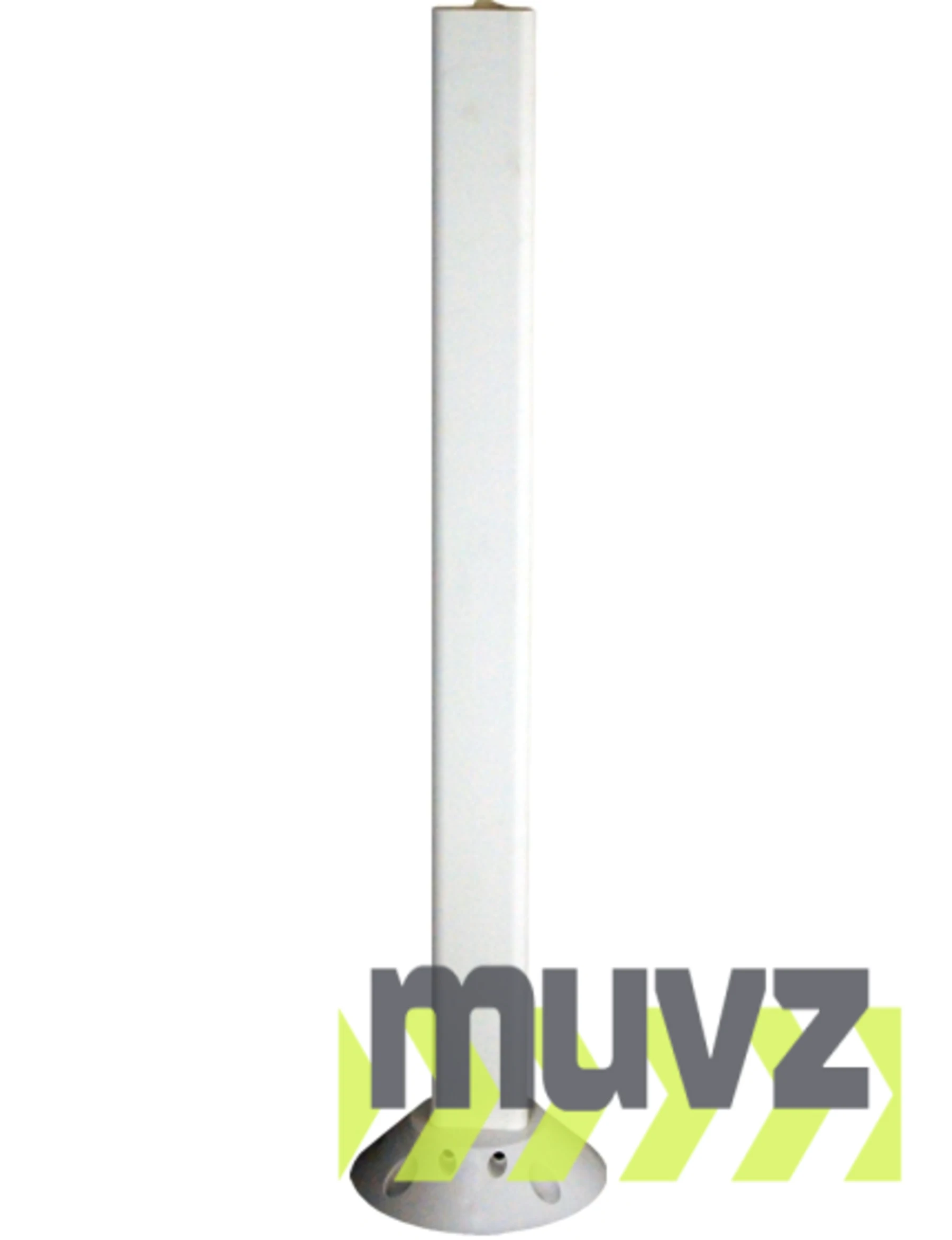 White Pexco Premium Poly-Urethane Delineator Post